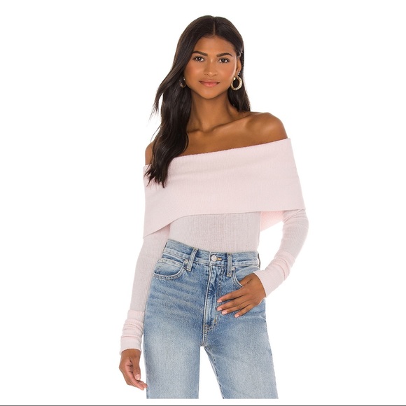 FREE PEOPLE BOHO PULLOVER SWEATER COZY KNIT OFF THE SHOULDERS TOP A3C - Picture 4 of 16